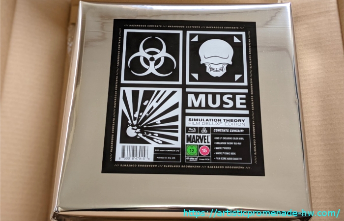 MUSE「シミュレーション・セオリー デラックス・ボックス・セット」【金属箔パッケージ】